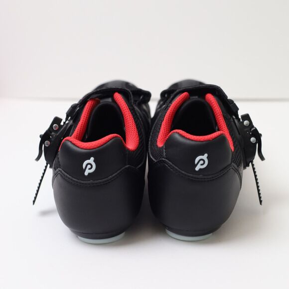Peloton Black and Red Cycling Shoes With Cleats Unisex Sz 39 - Picture 10 of 11